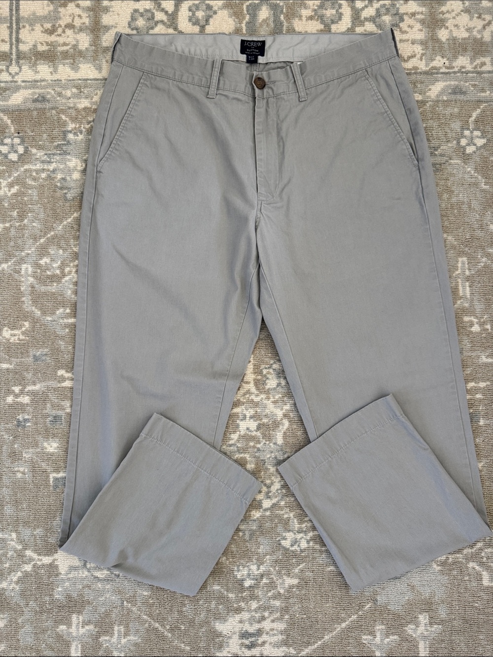 J. Crew Light Gray Men's Chino Pants